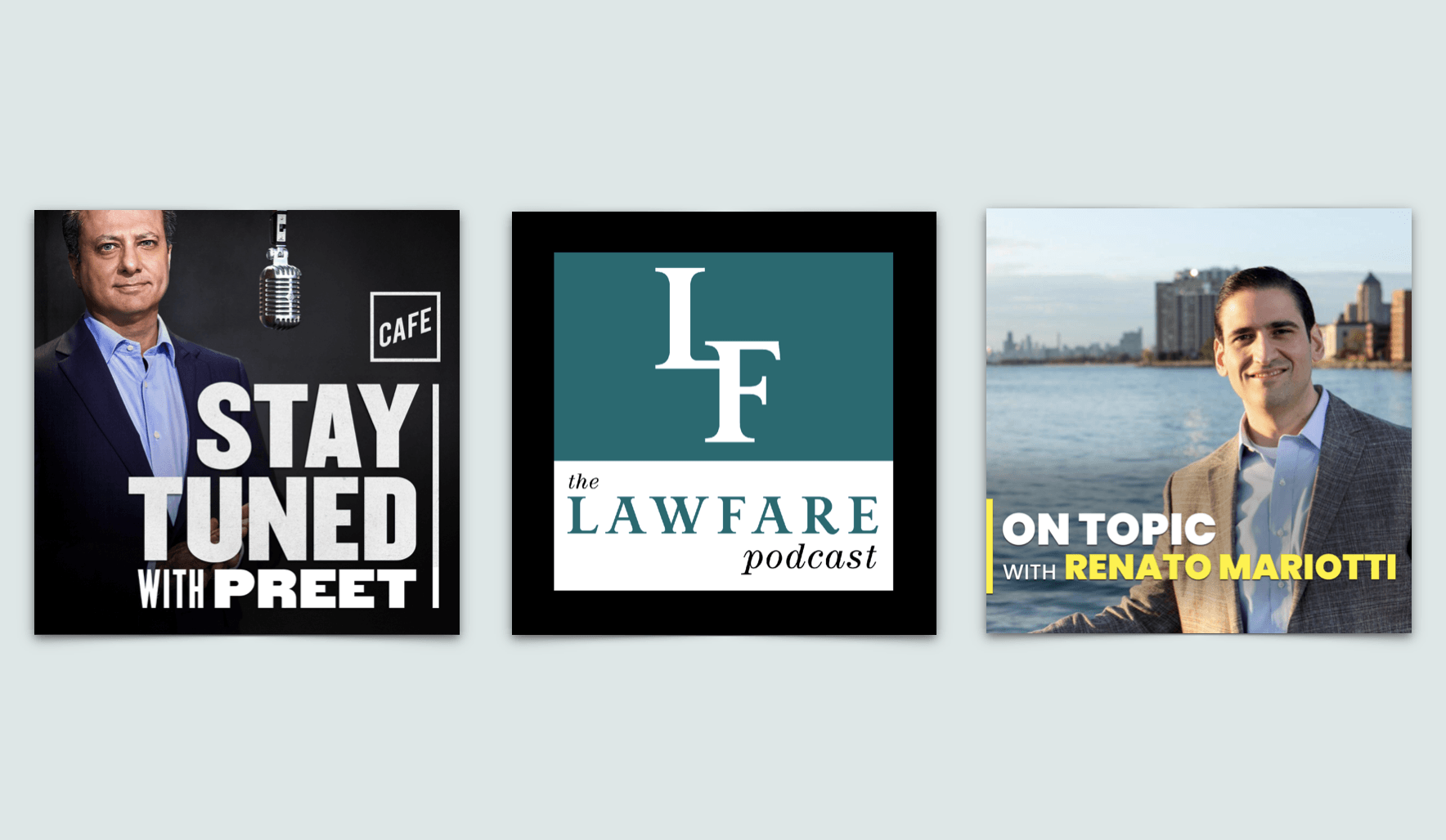 Stay Tuned with Preet Lawfare Podcast On Topic